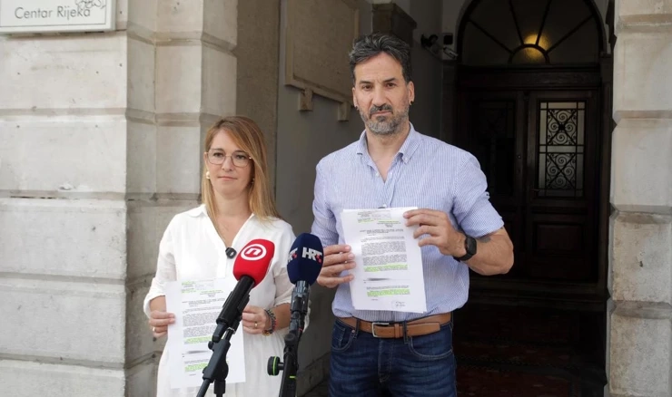 Miletić je novinarima pokazao dopis Ministarstva Primorsko-goranskoj županiji iz svibnja 2023. godine