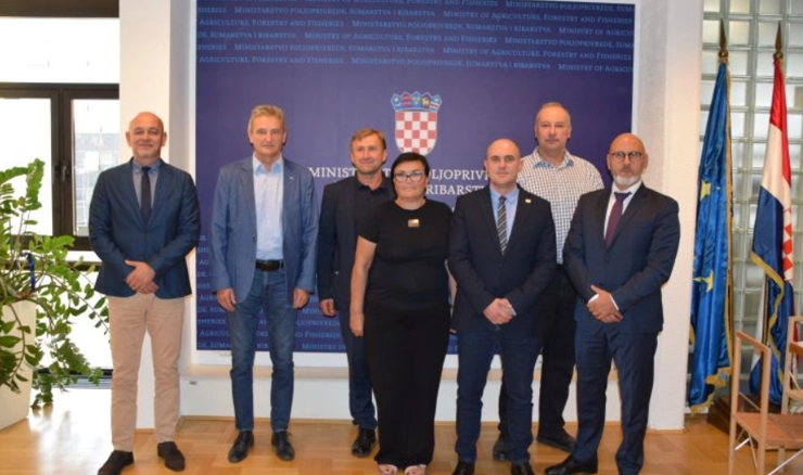 Ministar Dabro s predstavnicima Odbora za mljekarstvo HPK