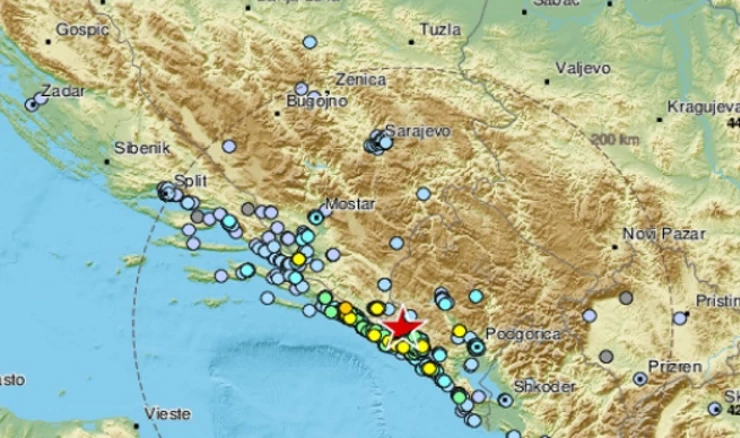 Potres u Crnoj Gori