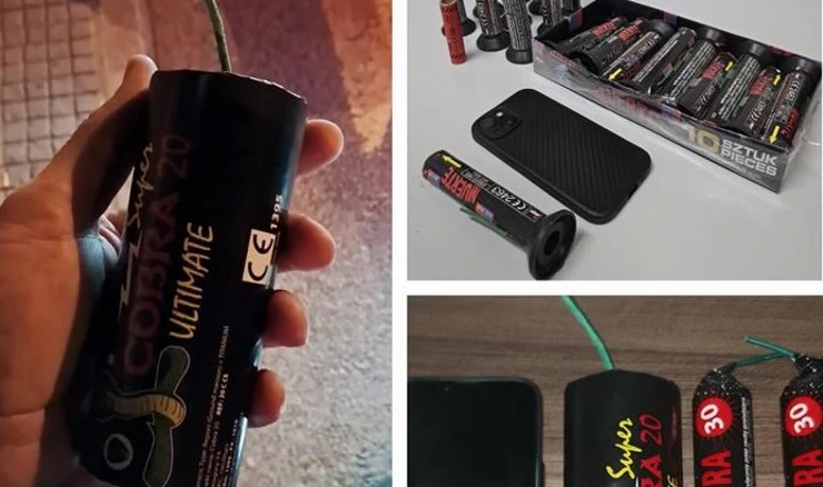 Policijski službenici oduzeli 135 komada različitih pirotehničkih sredstava