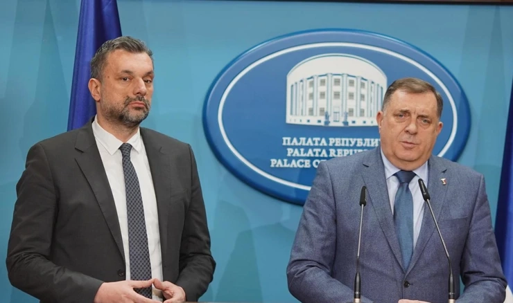 BiH: Pljušte optužbe i uvrede između Konakovića i Dodika, kriza vlasti na vrhuncu