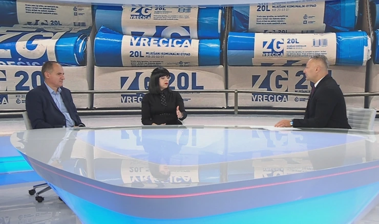 Slaven Dobrović i Mirela Holly u Studiju 4