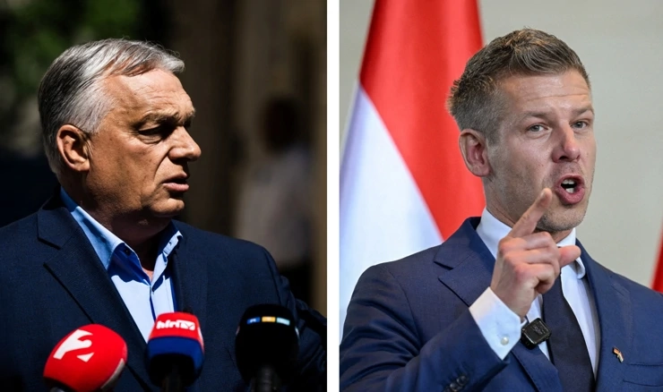 Viktor Orban i Peter Magyar