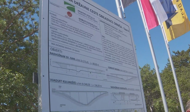 Realizacija projekta izgradnje druge i treće faze drniške obilaznice