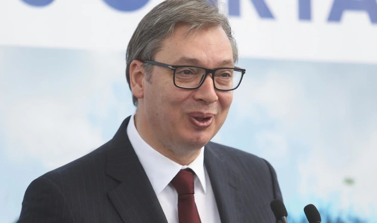 Predsjednik Srbije Aleksandar Vučić 