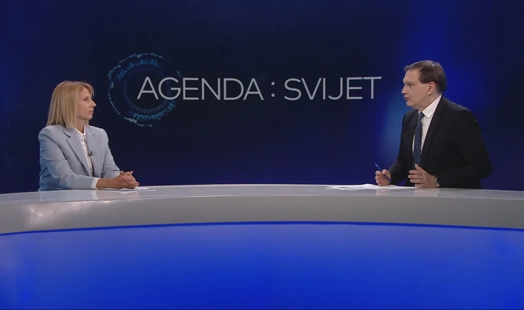 Đana Luša u emisiji Agenda: Svijet