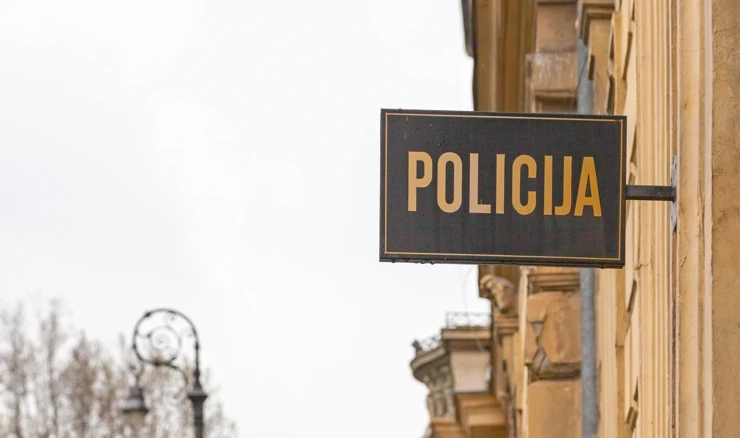 Policijska postaja, ilustracija