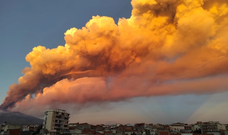 Erupcija Etne