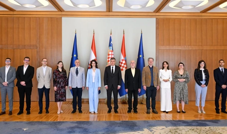 Predsjednik primio mlade znanstvenike i umjetnike