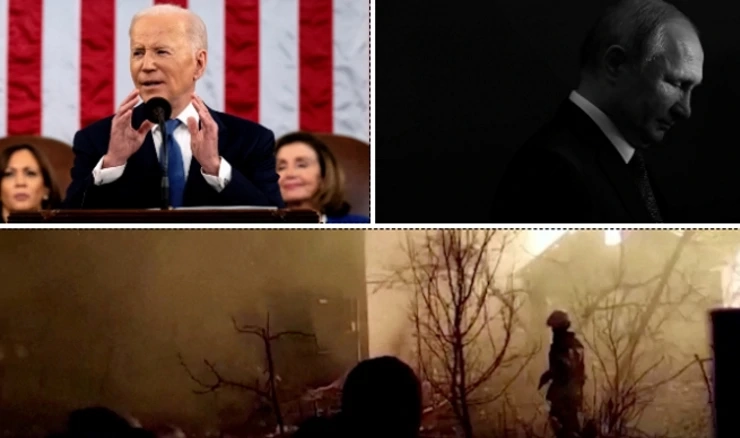 Rusija bombardira, Biden upozorava