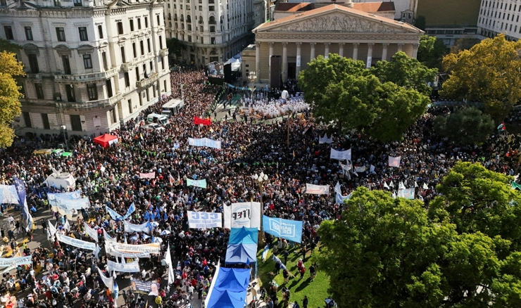 Misa na otvorenom u Buenos Airesu za papu Franju
