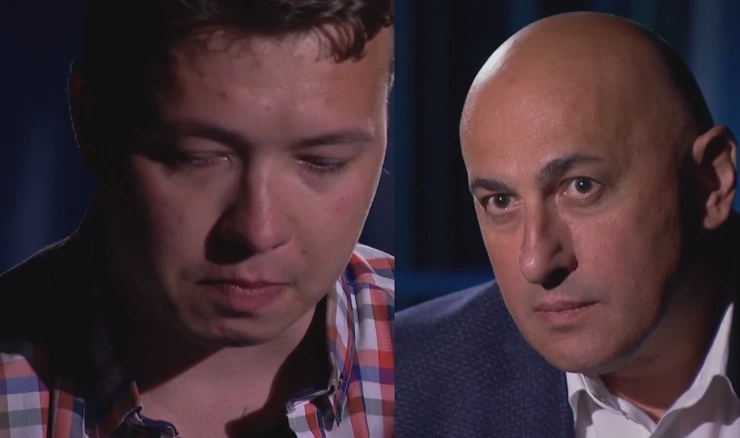 Protasevičev intervju u suzama