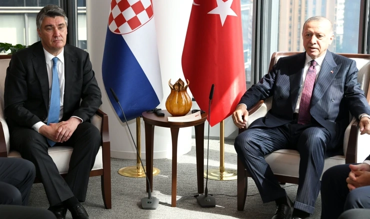 Sastanak predsjednika Milanovića i Erdogana