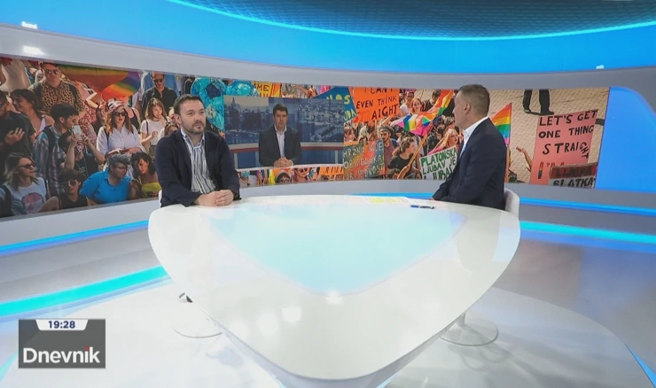 Arsen Bauk i Nikola Grmoja u Dnevniku HTV-a
