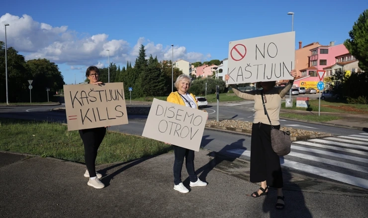 Nakon učestalih prosvjeda, Istarska županija raspravljat će o Kaštijunu