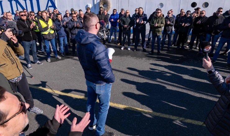 Nezadovoljni pomorci Jadrolinije