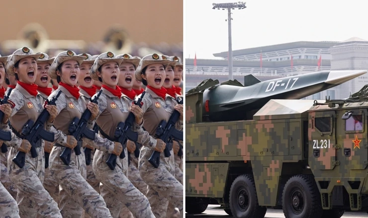 Pripadnice paravojnih snaga / Hipersonična raketa DF-17