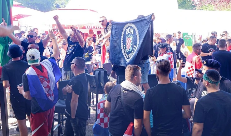 Thompsonovi fanovi u centru Sinja