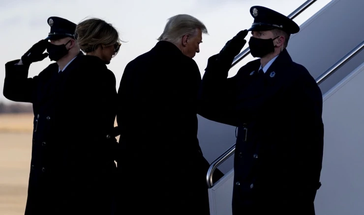 Trump na odlasku