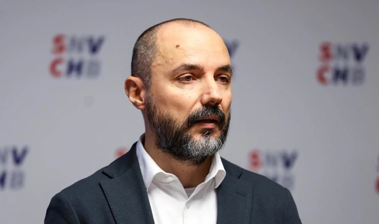 Predsjednik SNV-a Boris Milošević