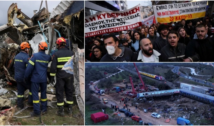Teška željeznička nesreća u Grčkoj