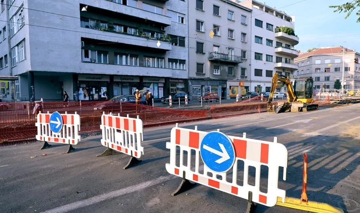 Prometni radovi u Zagrebu