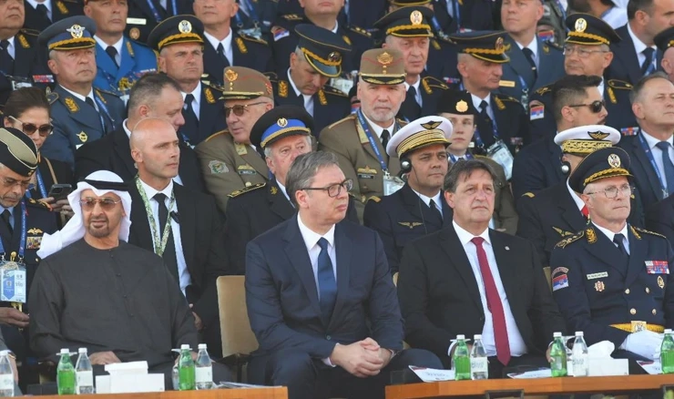 Beograd: Vojna parada "Snaga jedinstva"