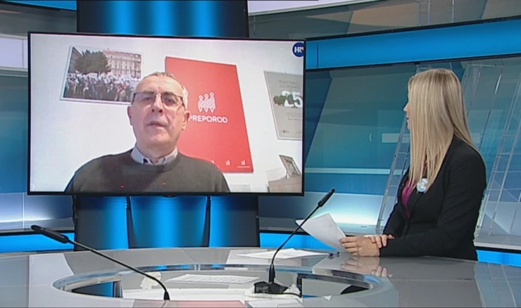 Predsjednik sindikata Preporod Željko Stipić 