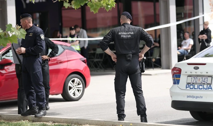 Lokacija pucnjave u Krapini
