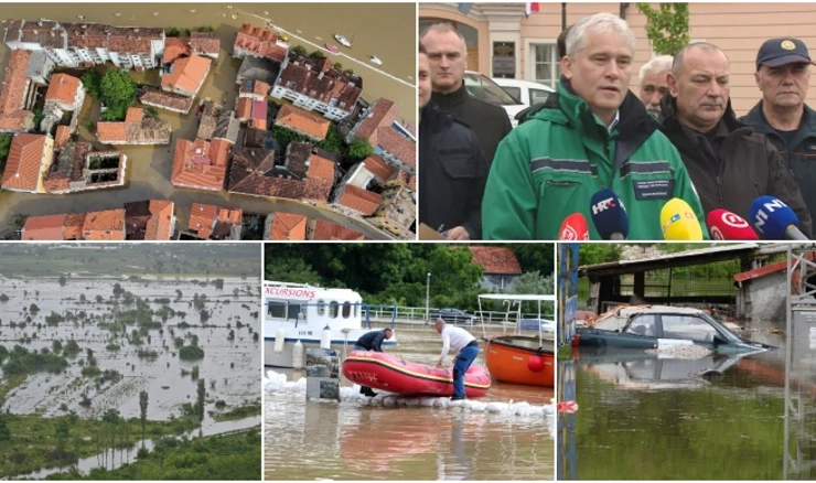Rast vodostaja i borba s poplavama