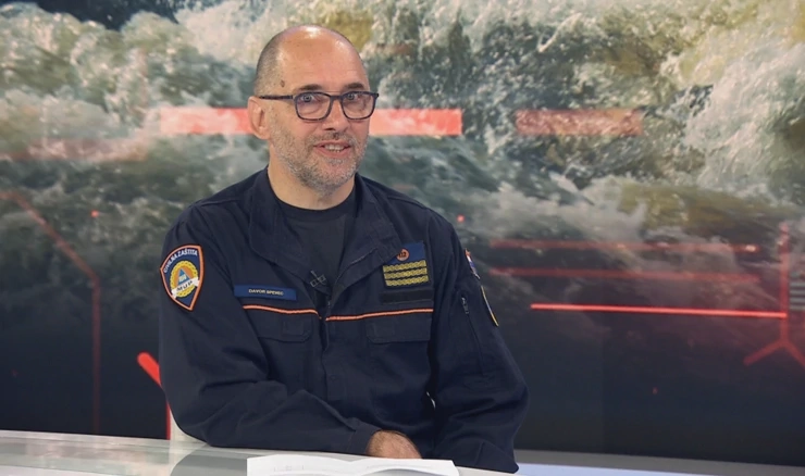 Davor Spevec, načelnik službe 112