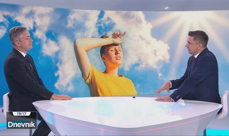 Ivan Güttler u središnjem Dnevniku HTV-a