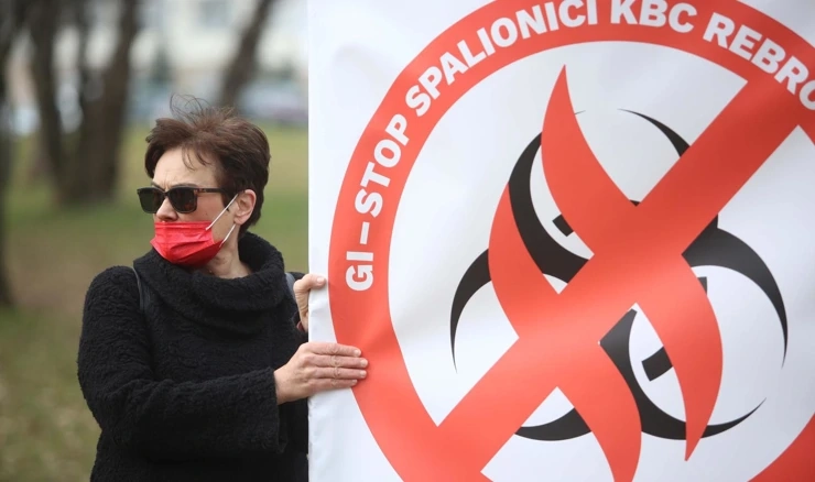 Prizori sa istog prosvjeda u veljači