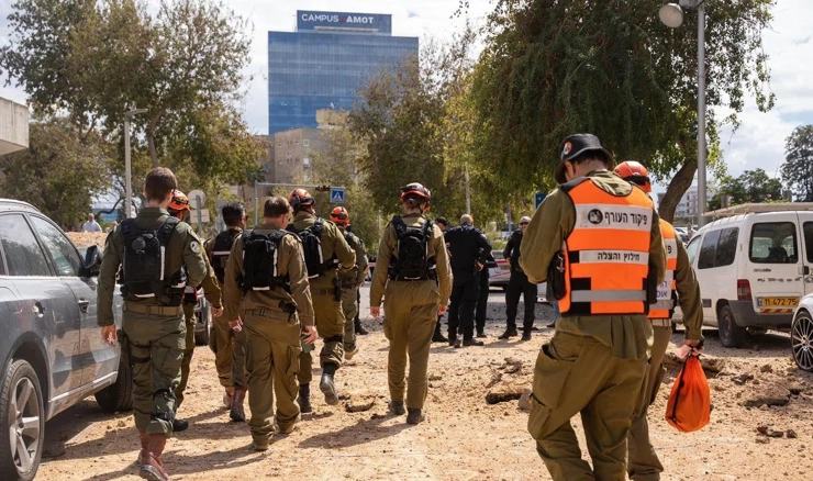 Zapovedništvo civilne zaštite na mjestu pada rakete