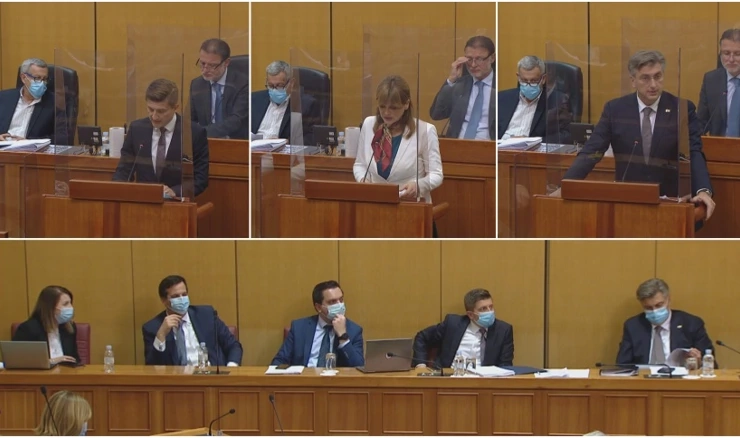 Rasprava u Saboru o ministru Mariću