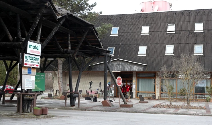 Motel Plitvice gdje su smještene izbjeglice iz Ukrajine