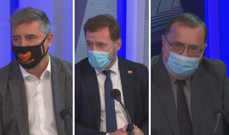 Franko Vidović, Mario Banožić i Robert Barić
