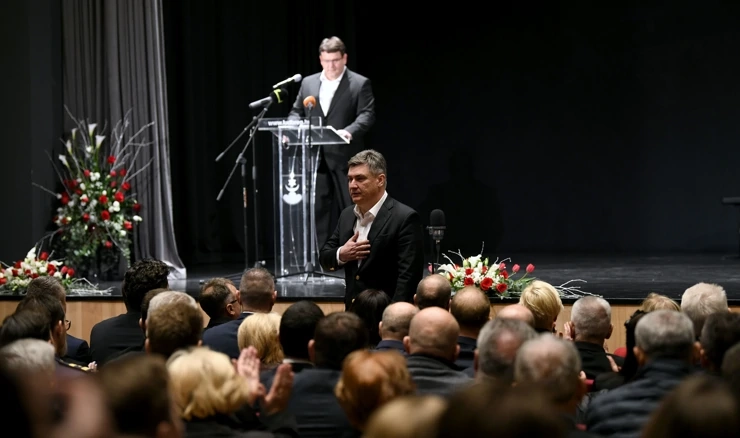 Na svečanu sjednicu Gradskog vijeća Ludbrega stigao i predsjednik Milanović