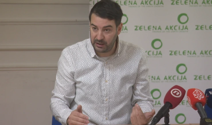 Predsjednik Zelene akcije Luka Tomac