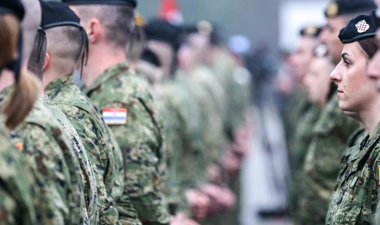 Ispraćaj vojnika u Mađarsku