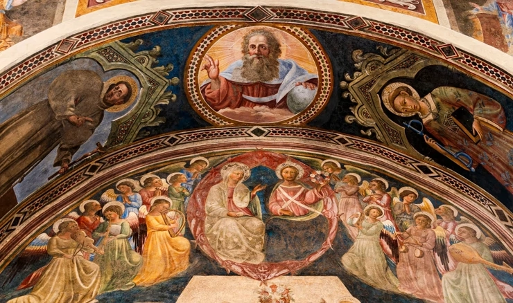 Detalj sa crkve u Assisiju