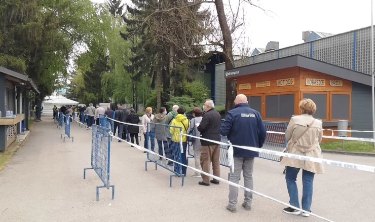 Cijepljenje na Zagrebačkom velesajmu
