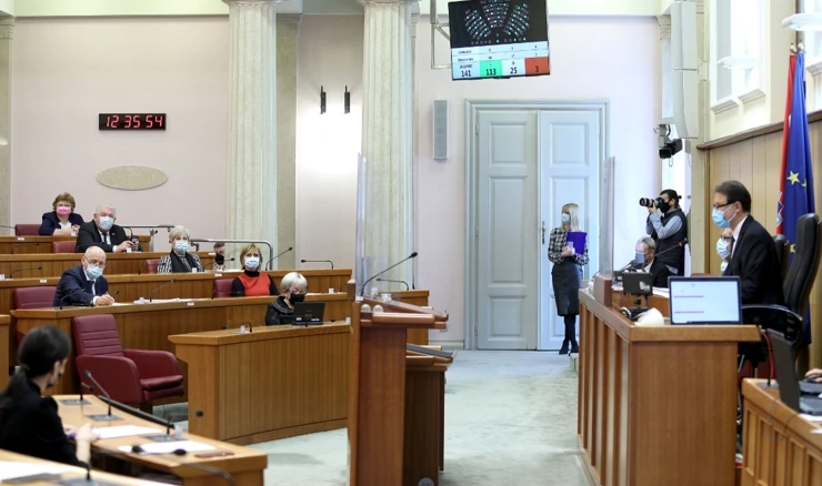 Sjednica Hrvatskog sabora 