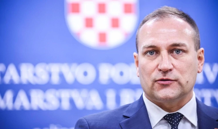 Ministar poljoprivrede, šumarstva i ribarstva David Vlajčić 