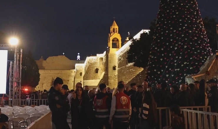 Božićni duh ponovno osvjetljava Crkvu Rođenja Isusova