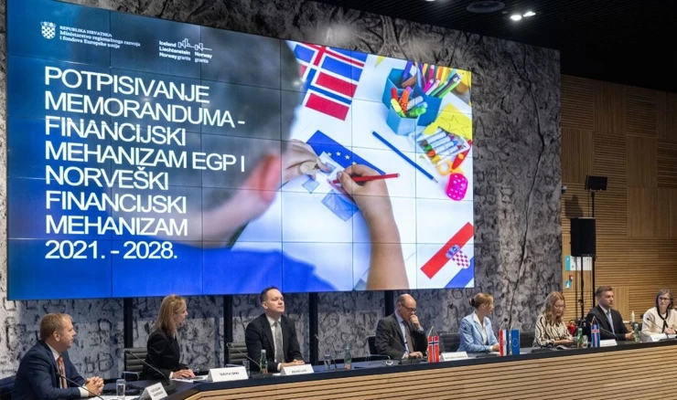 Potpisivanje Memoranduma o suglasnosti o provedbi Financijskog mehanizma Europskoga gospodarskog prostora
