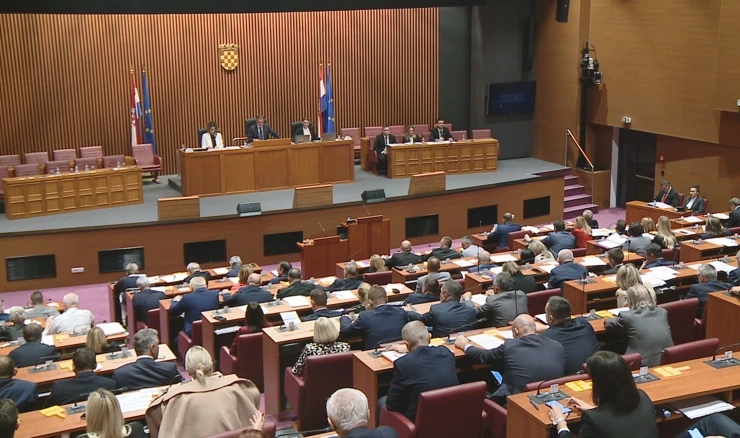 Sabor prihvatio godišnje izvješće Vlade, oporba ga nije podržala