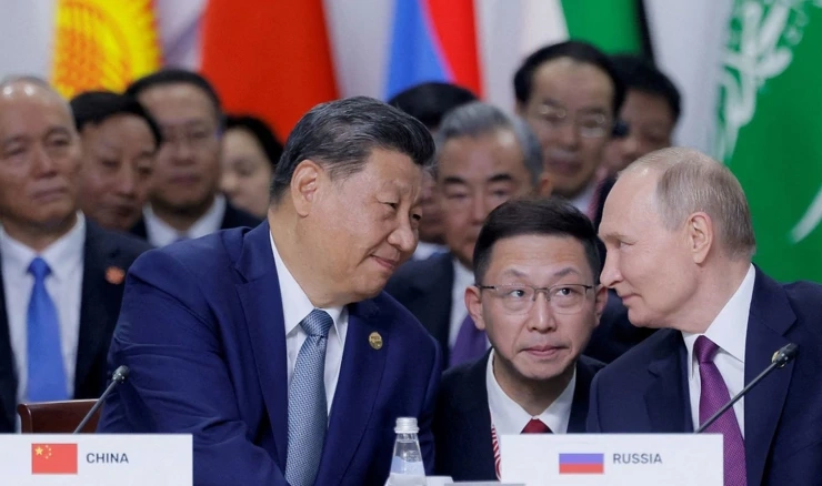 Xi Jinping i Vladimir Putin 