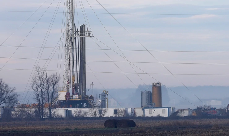 Bušotina geotermalnog izvora u Velikom Korenovu