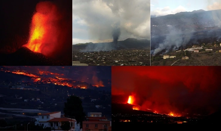 Erupcija vulkana na Las Palmasu, Kanari